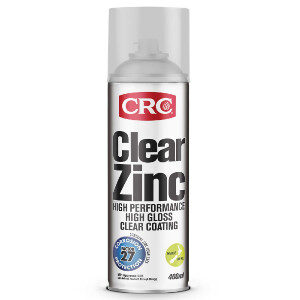 CRC Clear Zinc 400ml (2102) - Bình xịt mạ kẽm dạng trong